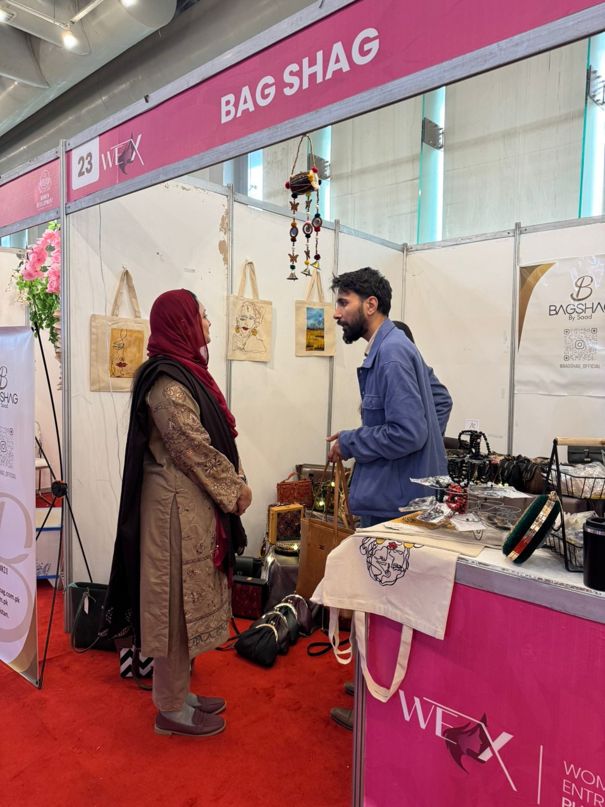 Additional Secretary WDD Ms. Faiza Ahsan Visits Expo Stalls and ...